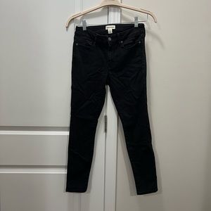 GoodThreads Black Mid Rise Skinny Jeans Size 27 Short